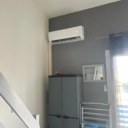 Climatise En Duplex A 400 M De La Dans Avec Piscine Commune 1 4 Couchages Wifi Lxond47 Apartmán Portiragnes