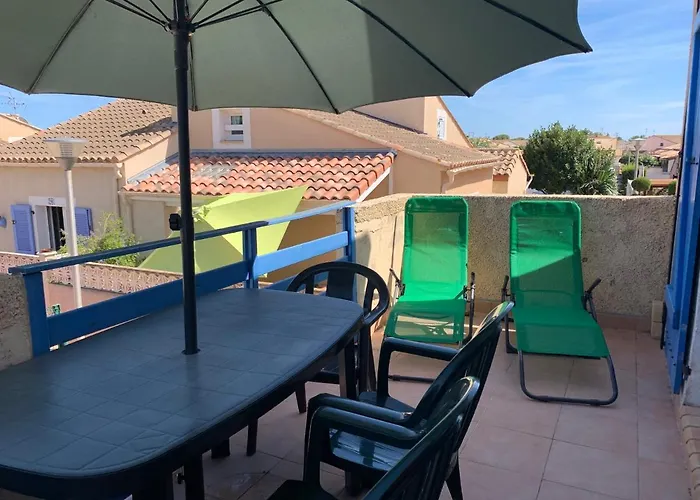 Apartmán Climatise En Duplex A 400 M De La Dans Avec Piscine Commune 1 4 Couchages Wifi Lxond47 *