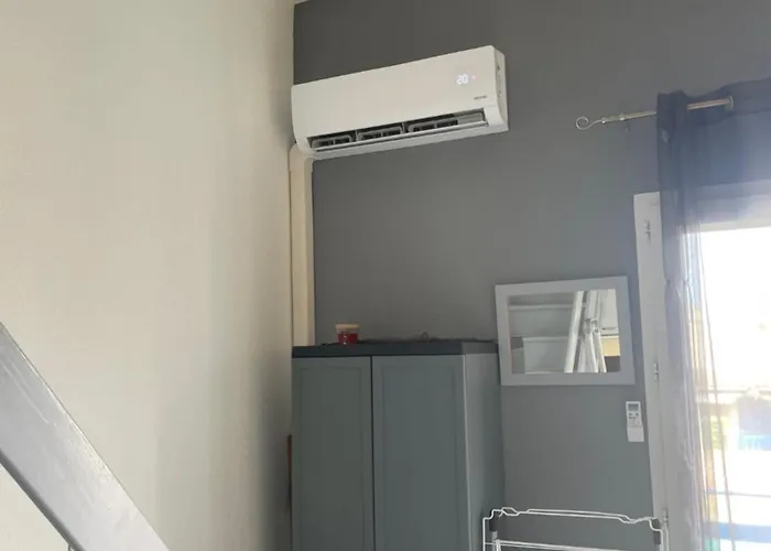 Climatise En Duplex A 400 M De La Dans Avec Piscine Commune 1 4 Couchages Wifi Lxond47 Apartamento Portiragnes